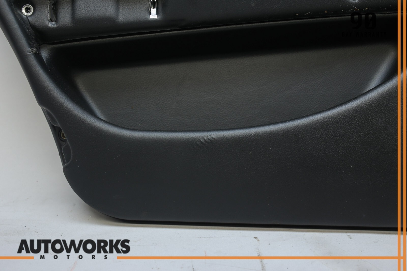 04-08 Maserati Quattroporte M139 Rear Left Side Interior Door Panel Black OEM