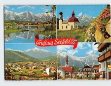 Postcard Greetings From Seefeld Tyrol Austria