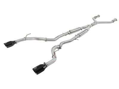 AFE Filter 49-36132NM-B Takeda Cat-Back Auspuffanlage Passt Für 16-24 Q50