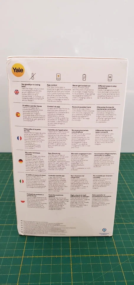 Yale Linus Smart Lock L2 Silber 05/103210/SI Schlüsselloser Zugang unvollständig - Bild 3 von 4