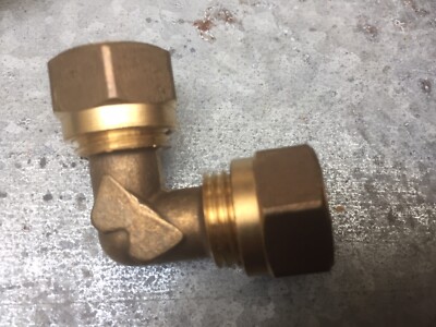 Wade Messing Kompression 10 mm Winkel 10 Aus