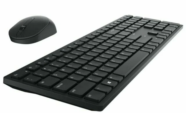 Dell Pro Wireless Keyboard & Mouse Set - Black (KM5221WBKB-UK)