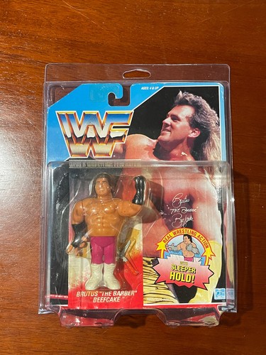 WWF WWE Brutus the Barber Beefcake WWF Hasbro Figu...