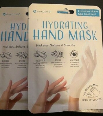 Nu-Pore Moisturizing Gloves 2 Pair