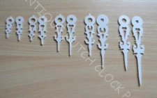 SELECTION OF HANDS SET WHITE FOR THE SWARTZWALDER CUCKOO CLOCK