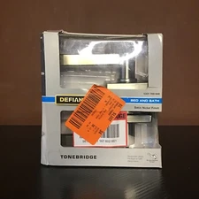 Defiant Tonebridge Bed And Bath Square Satin Nickel Door Lever 1007 789 948