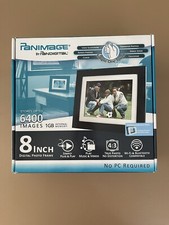Paniimage 8  Digital Photo Frame Holds 6400 Images