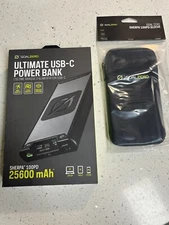 NEW Goal Zero Sherpa 100PD Power Bank Wireless Charger w/ Protective Sleeve Case