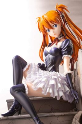 Neon Genesis Evangelion Gothic lolita ver. Asuka Figure Re 1/7 scale PVC Japan