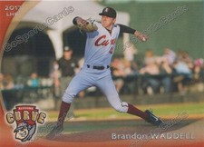 2017 Altoona Curve Brandon Waddell RC Rookie Pittsburgh Pirates