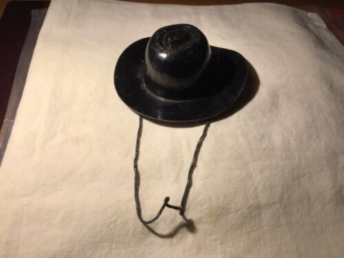Vintage Mid Century Metal Toy Cowboy  Hat - Photo 1/3