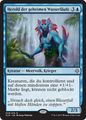 Herald of the Secret Watercourses / Herald Streams - IXALAN - German (NM -)