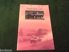 1990 MAZDA PICKUP TRUCK SE5 ORIGINAL SALES BROCHURE MINT (BOX 427)
