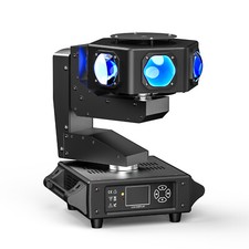 6LED 300W Moving Head Light Display RGBW 360 Rotation DMX Sound Stage Beam Light