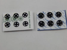 Heidi Ott Dollhouse Miniature 1 DZ  5mm Snaps Hand Made Black #XZ723 Black