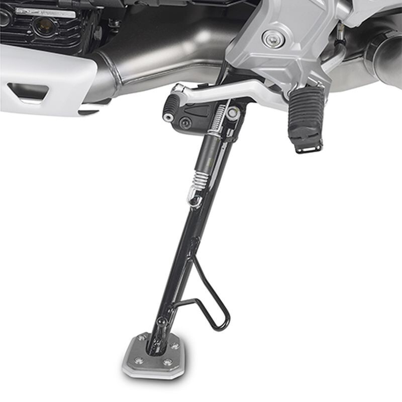Extension de pied latéral Moto Guzzi V85 TT finition anodisée premium