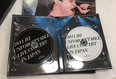2011 JYJ UNFORGETTABLE LIVE CONCERT JAPAN LIMITED DVD Photobook +