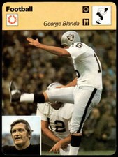 George Blanda 1977 Sportscaster #204 ID: 491909