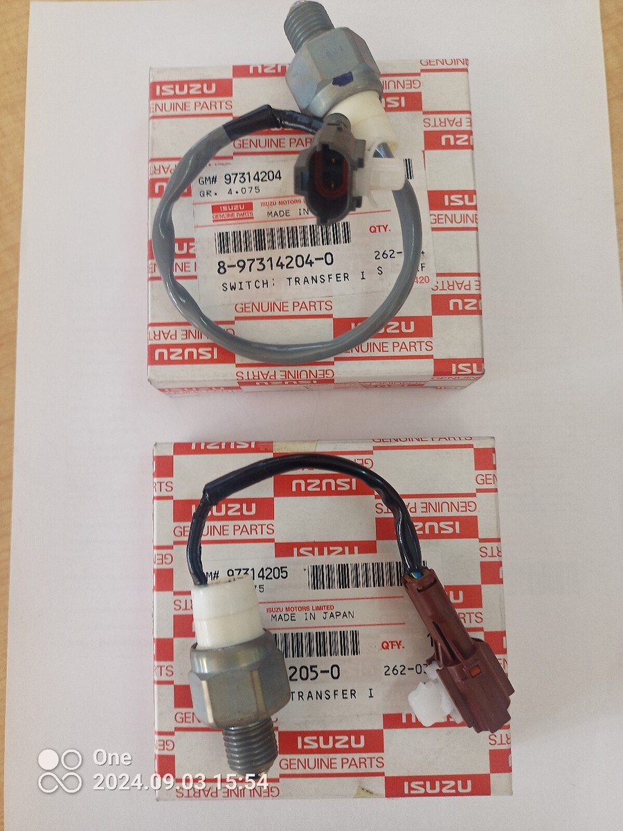GENUINE ISUZU SWITCH TRANSFER INDI 8973142040 8973142050 | eBay