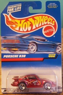 Hot Wheels Porsche 930 Red 1:64 Scale Metal Bottom New 1998 First