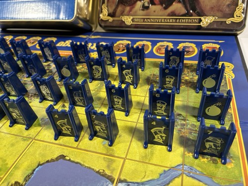 Stratego 50th Anniversary Edition 2011 Board Game Collectors Tin Metal Box *READ - Picture 5 of 15