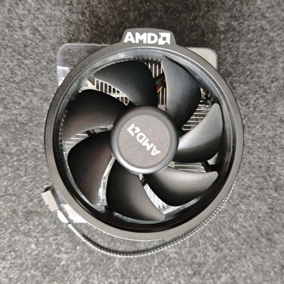 AMD CPU-Lüfter mit Kühlkörper für CPU, Schwarz und Silber, CPU-Kühler
