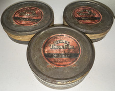 Goerz Tenax-Film Three Canisters with Unused Film German Vintage Original NOS