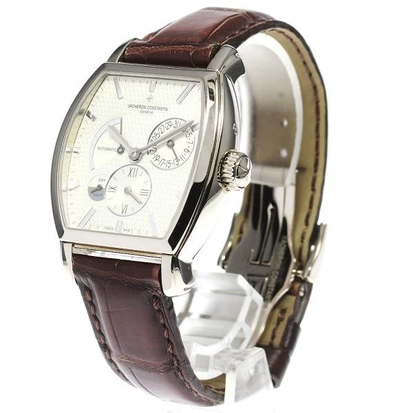 Vacheron Constantin — Vacheron Constantin 47400 36mm WG Silver Dial Automatic Watch #C16503