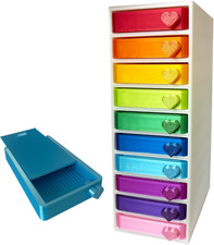 Diamond Painting Storage,Diamond Art Accessories Adjustable Tray with Lids/10
