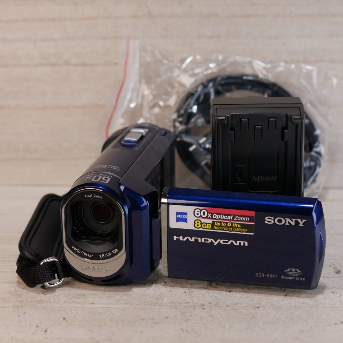 Sony DCR-SX41/L 8 GB Camcorder - Blue for sale online | eBay