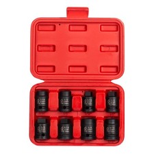 1/2"Drive Pipe Plug Socket Set (8-Piece)