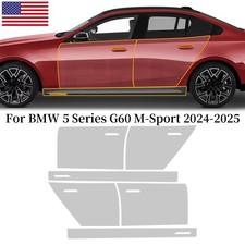 For BMW 5 Series G60 M Sport 2024-UP Precut Paint Protection Film PPF Doors