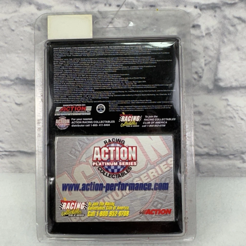 Joe Nemechek #42 BellSouth Monte Carlo 1997 1:64 Action Platinum Series Limited Foto 2 de 3