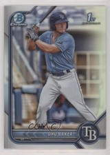 2022 Bowman Chrome Prospects Refractor 147/499 Dru Baker #BCP-176 n1u