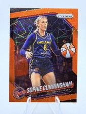 2025 PANINI PRIZM WNBA ORANGE VELOCITY SOPHIE CUNNINGHAM #63