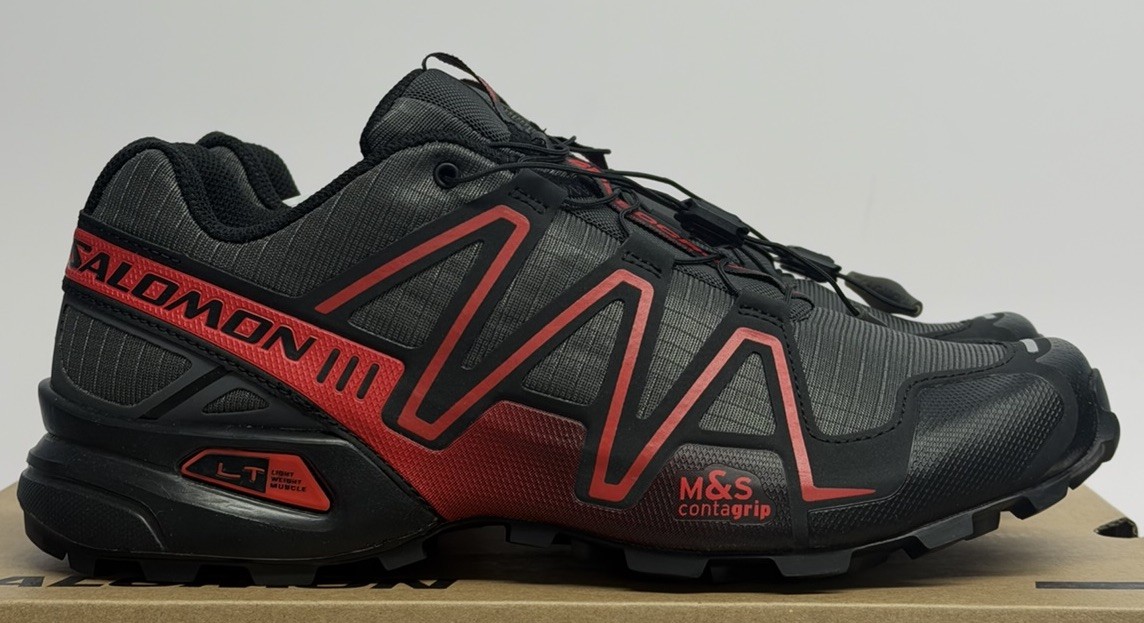 Salomon SPEEDCROSS 3 - Black/ Red - L47723600 - Men&rsquo;s Size