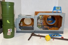 Vintage TMNT Sewer Lair Playset Teenage Mutant Ninja Turtles  Incomplete