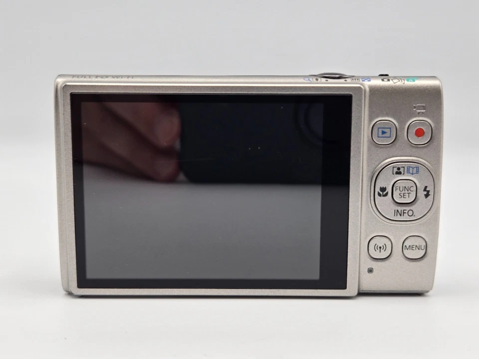 [OTTIME CONDIZIONI] Canon PowerShot ELPH 360 HS / IXY 650 Silver Fotocamera d... - Immagine 4 di 4