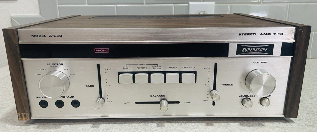 【黒桜】marantz Super Audio アンプ Vintage Japan Superscope by Marantz A-260 Amplifier | eBay