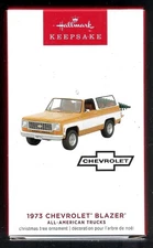2023 Hallmark All-American Trucks 1973 Chevrolet Blazer Metal Keepsake Ornament