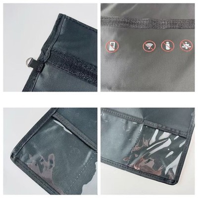 Autoschlüssel Faraday Tasche schwarz Signalblockierung für alle Funkfrequenzen