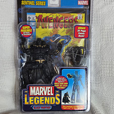 Marvel Legends Black Panther Action Figure Sentinel Series w Comic BAF Part