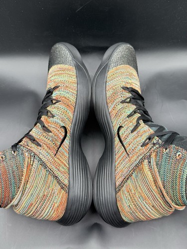 Authentic Rare Nike Hyperdunk Flyknit Basketball Multi Color Men Size 11.5 Clean - Picture 4 of 8