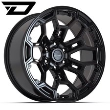 20 Inch Black Wheels Set 6x139.7 -12et Df03 Defiant Fits Chevy Gmc Cadillac Ram 20 Inch Black Wheels Set 6x139.7 -12et Df03 Defiant Fits Chevy Gmc Cadillac Ram