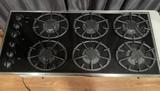 Thermador Unique 6 Burner Cooktop 45” Stainless Glass Ceramic Hob Top CGX456US