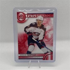 2023-24 Upper Deck SP Authentic Limited Adam Fantilli #106 Blue Jackets