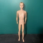 Vintage 1961 Ken Doll Blue Eyes Mattel Flocked Hair