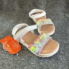 Wonder Nation Kids Rainbow Star Sandals Girls Size 5 New