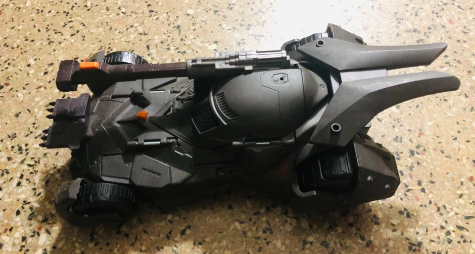 Mattel DCEU Justice League 16” Mega Cannon Batmobile Car 2017 Batman DC Comics - Image 3 of 4