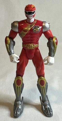 Vintage 2001 Power Rangers Wild Force Savage Cycle Red Ranger